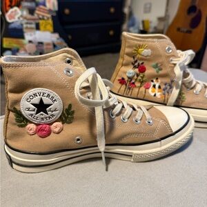 CONVERSE Embroidered Chuck Taylor’s